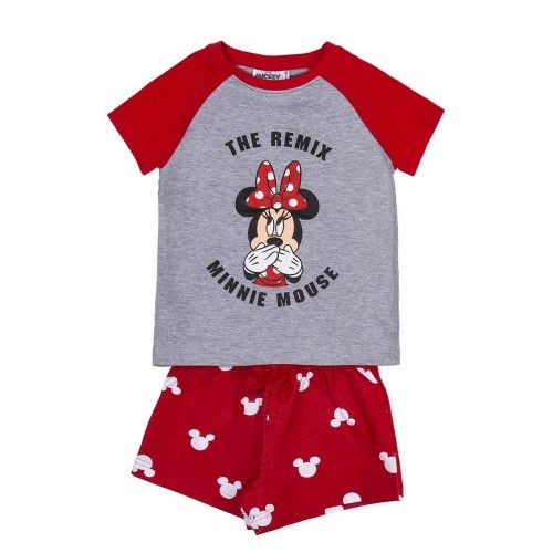 Vasaras pidžamu zēniem Minnie Mouse Sarkans Pelēks image 1