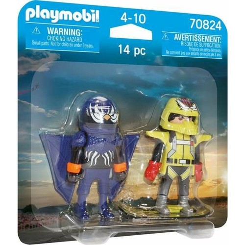 Playset Playmobil Duo Pack Air Stunt Show 70824 (14 pcs) image 1