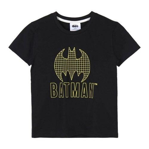 Krekls ar Īsām Piedurknēm Bērniem Batman Melns image 1