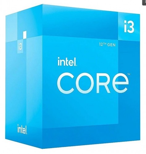 CPU|INTEL|Desktop|Core i3|Alder Lake|3300 MHz|Cores 4|12MB|Socket LGA1700|60 Watts|GPU UHD 730|BOX|BX8071512100SRL62 image 1