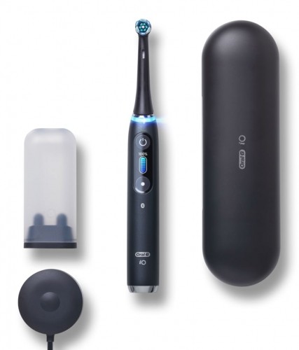 Braun Oral-B iO 303015 electric toothbrush Adult Rotating-oscillating toothbrush Black image 1
