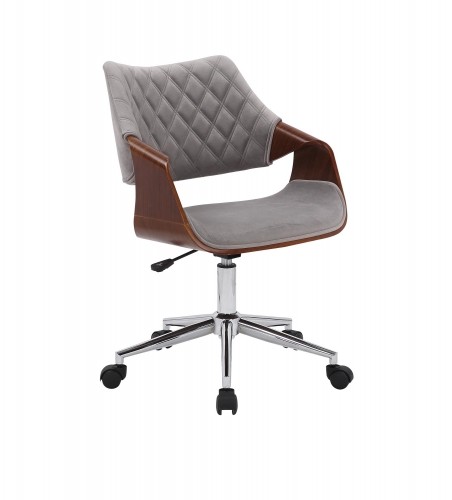 Halmar COLT office chair walnut/grey image 1