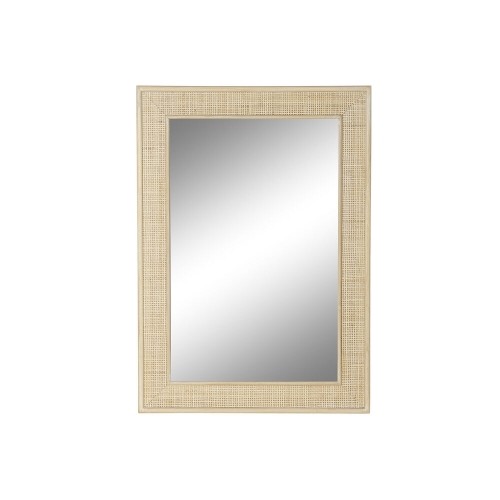 Sienas spogulis DKD Home Decor Paulovnijas koks (70.5 x 2.5 x 100.5 cm) image 1