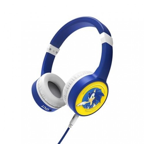 Energy Sistem Lol&Roll Sonic Kids Headphones Blue (Music Share, Detachable cable, 85 dB volume limit) image 1