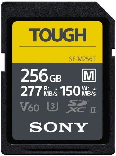 Sony memory card SDXC 256GB M Tough UHS-II C10 U3 V60 image 1