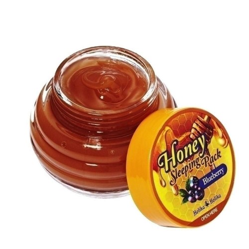Mitrinoša nakts maska Holika Holika Honey Sleeping Pack Mellene (90 ml) image 1