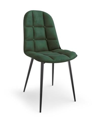 Halmar K417 chair, color: dark green image 1