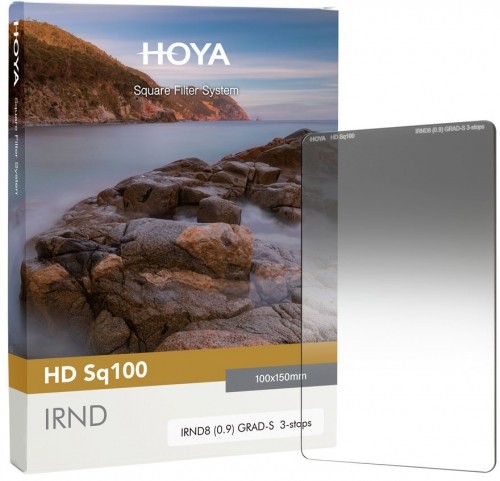 Hoya Filters Hoya фильтр HD Sq100 IRND8 GRAD-S image 1