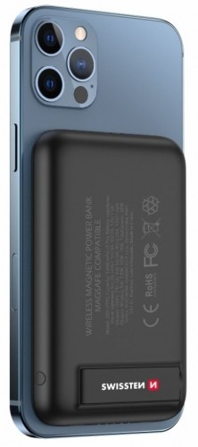 Swissten Power Banka Uzlādes batereja priekš Apple iPhone 12 / 12 PRO / 12 PRO MAX / 13 / 13mini / 13 PRO MAX / 5000mAh image 1
