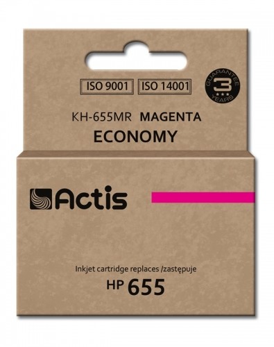 Actis KH-655MR ink for HP printer; HP 655 CZ111AE replacement; Standard; 12 ml; magenta image 1