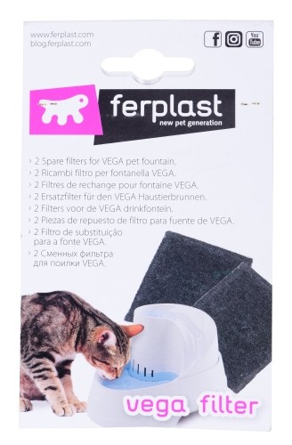Ferplast Vega Filter - carbon filter for the fountain image 1