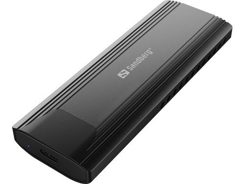 Sandberg USB 3.2 Case for M.2+NVMe SSD image 1