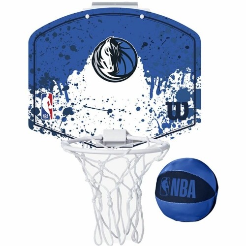 Basketbola Grozs Wilson Dallas Mavericks Mini Zils image 1