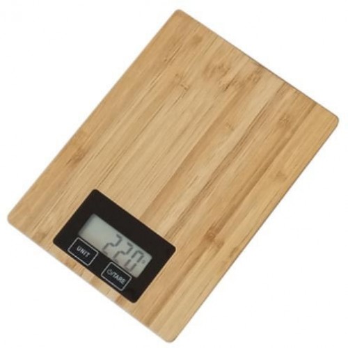 Omega kitchen scale Bamboo (44980) image 1