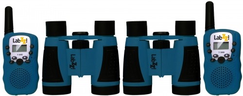 Комплект рации и бинокля Levenhuk LabZZ WTT10, Синий image 1