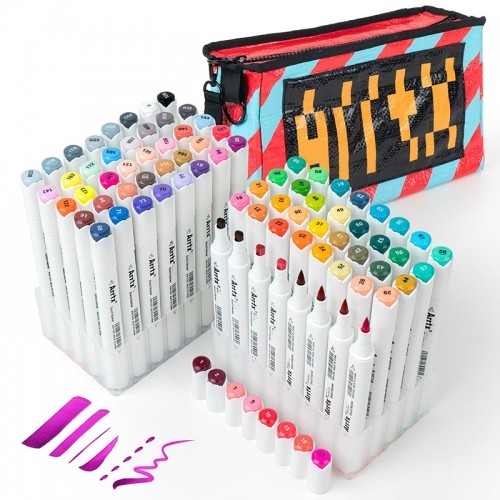 Double-sided Marker Pens ARRTX Oros, 80 Colours image 1