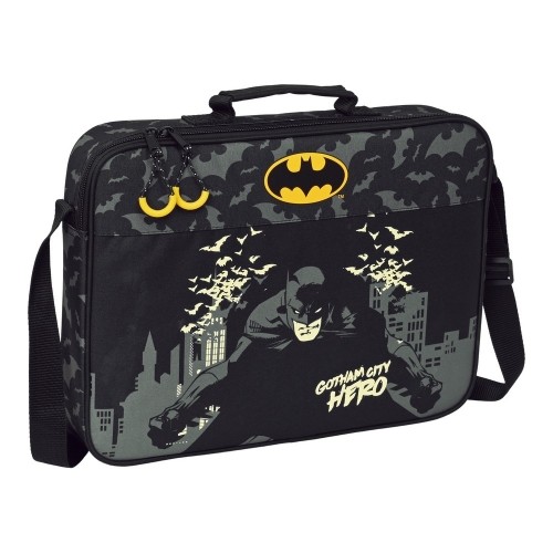 Школьный портфель Batman Hero Чёрный (38 x 28 x 6 cm) image 1
