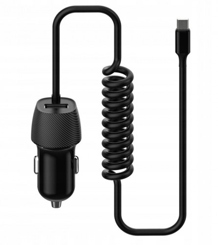 Platinet car charger USB + Micro USB cable 3.4A (45485) image 1