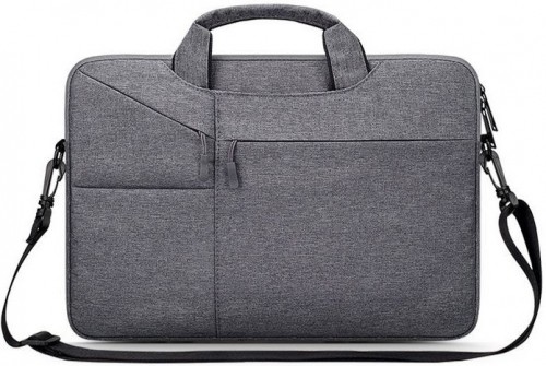 Tech-Protect laptop bag Pocketbag 14", gray image 1