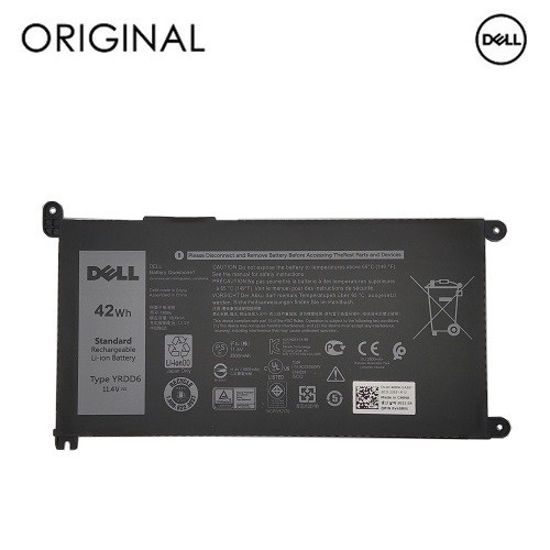 Extradigital Аккумулятор для ноутбука DELL YRDD6, 3500mAh, Original image 1
