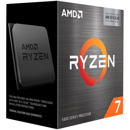 AMD CPU Desktop Ryzen 7 8C/16T 5800X3D (3.4/4.5GHz Boost,96MB,105W,AM4) Box image 1