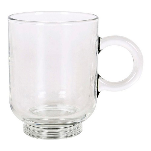 Komplekts ar 6 kafijas tasēm Royal Leerdam Sentido Mug Stikls Caurspīdīgs (37 cl) image 1