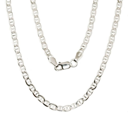 Серебряная цепочка Марина 3 мм , алмазная обработка граней #2400103, Серебро	925°, длина: 55 см, 8.9 гр. image 1