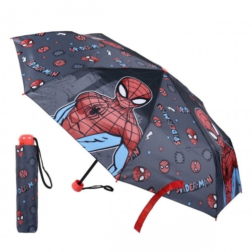 Salocāms lietussargs Spiderman Pelēks (Ø 92 cm) image 1