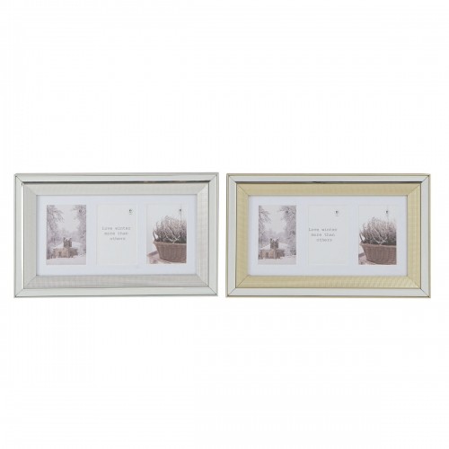 Foto rāmis DKD Home Decor Sudrabains Bronza Tradicionāls (47 x 2 x 29 cm) (2 gb.) image 1