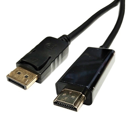 Extradigital Cable DisplayPort - HDMI, 1080P, 3m image 1