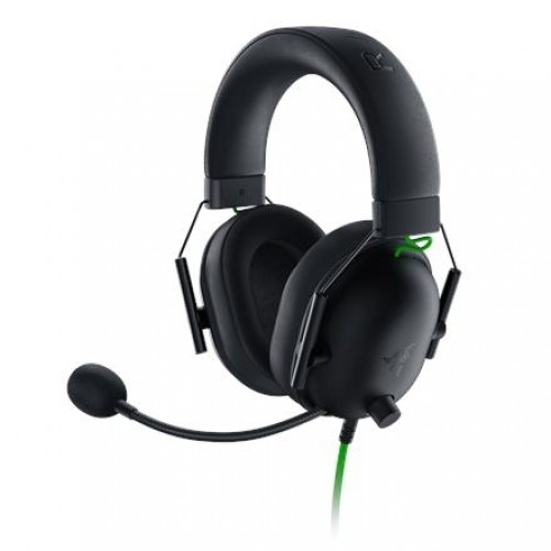 Razer Esports Headset BlackShark V2 X Wired, Over-ear, Microphone, Black, 3.5 mm, Noice canceling, Black image 1