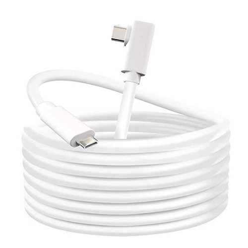Extradigital Cable for VR Oculus Quest 2, USB-C to USB-C, 5m, white image 1