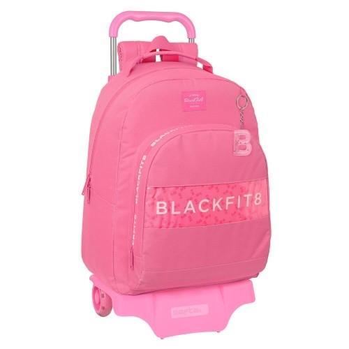 Школьный рюкзак с колесиками BlackFit8 Glow up Розовый (32 x 42 x 15 cm) image 1