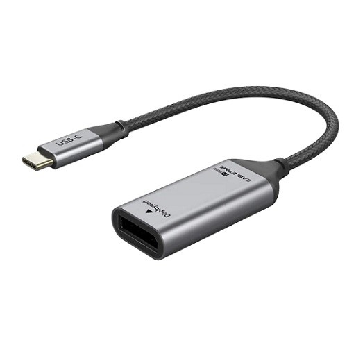 Cabletime Adapter USB-C (M) to DisplayPort (F), 4K/60Hz, with gold-plated connectors image 1