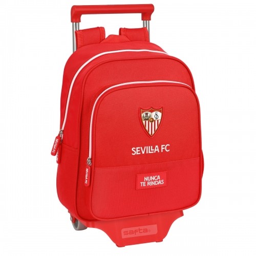 Sevilla FÚtbol Club Школьный рюкзак с колесиками Sevilla Fútbol Club Красный (28 x 34 x 10 cm) image 1