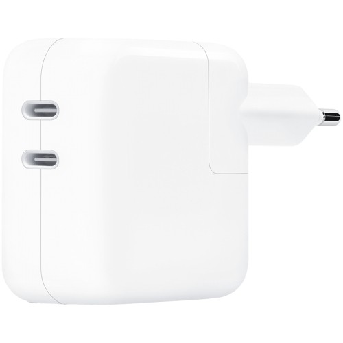 Apple 35W Dual USB-C Port Power Adapter,Model A2679 image 1