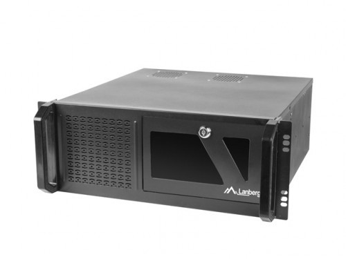 Lanberg Rackmount server ATX chassis 450/08 19''/4U image 1