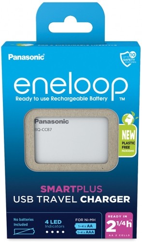 Panasonic Batteries Panasonic eneloop зарядное устройство BQ-CC87USB image 1