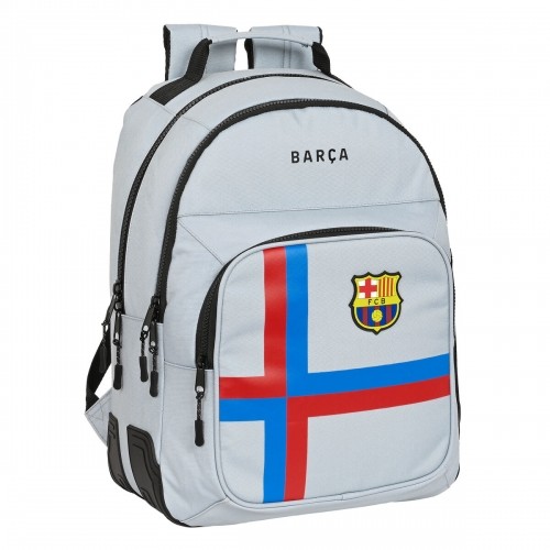 Школьный рюкзак F.C. Barcelona Серый (32 x 42 x 15 cm) image 1