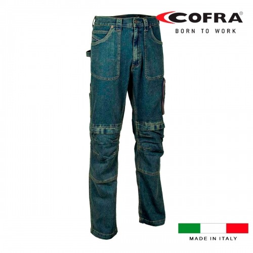 Защитные штаны Cofra Dortmund Тёмно Синий профессиональный image 1