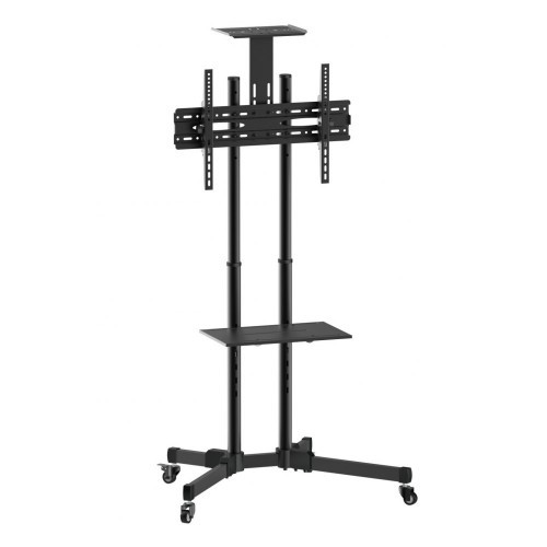 Techly Mobile TV stand for 37-70 inches 50 kg, two shelves image 1