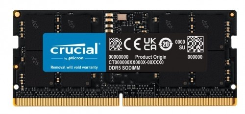 Crucial DDR5 SODIMM 16GB/4800 CL40 (16Gbit) image 1
