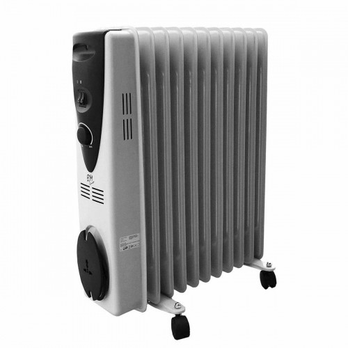 Масляный радиатор (11 секций) EDM 07123 Белый 2500 W image 1