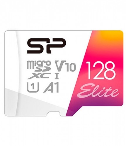 Silicon power  
         
       Elite Micro SDXC 128GB Class 10 UHS-I A1 V10 image 1