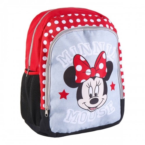 Школьный рюкзак Minnie Mouse Красный (32 x 41 x 14 cm) image 1