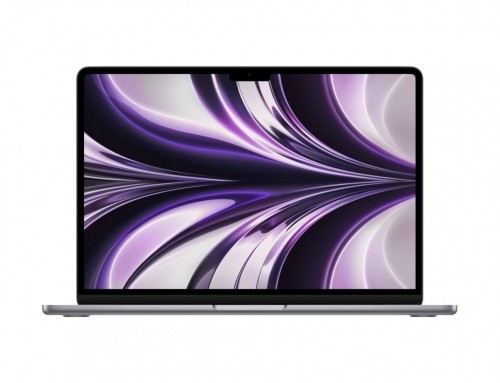 Apple  
         
       MacBook Air Space Grey, 13.6 ", IPS, 2560 x 1664,  M2, 8 GB, SSD 512 GB,  M2 10-core GPU, Without ODD, macOS, 802.11ax, Bluetooth version 5.0, Keyboard language Swedish, Keyboard backlit, Warranty 12 month(s), Battery warranty 12  image 1