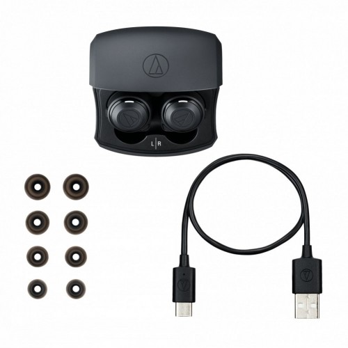 Audio Technica  
         
       Wireless Earbuds 
     Black image 1
