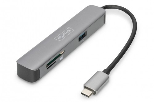 Digitus  
         
       USB-C Dock DA-70891 HDMI, 2x USB-A,SD, MicroSD, USB 3.0 Type-C image 1