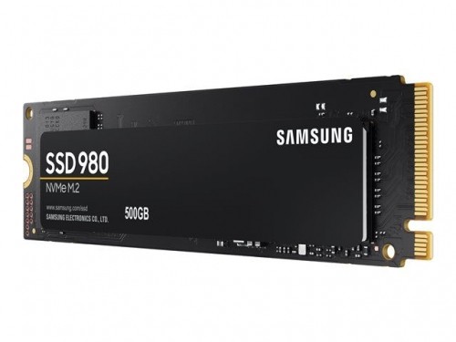 Samsung  
         
       V-NAND SSD 980 500 GB, SSD form factor M.2 2280, SSD interface M.2 NVME, Write speed 3000 MB/s, Read speed 3500 MB/s image 1
