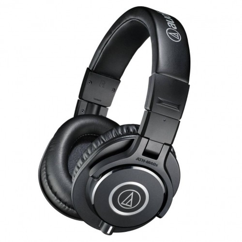 Audio Technica  
         
       ATH-M40X Dynamic Headphones, Wired, On-Ear, 3.5 mm, Black image 1